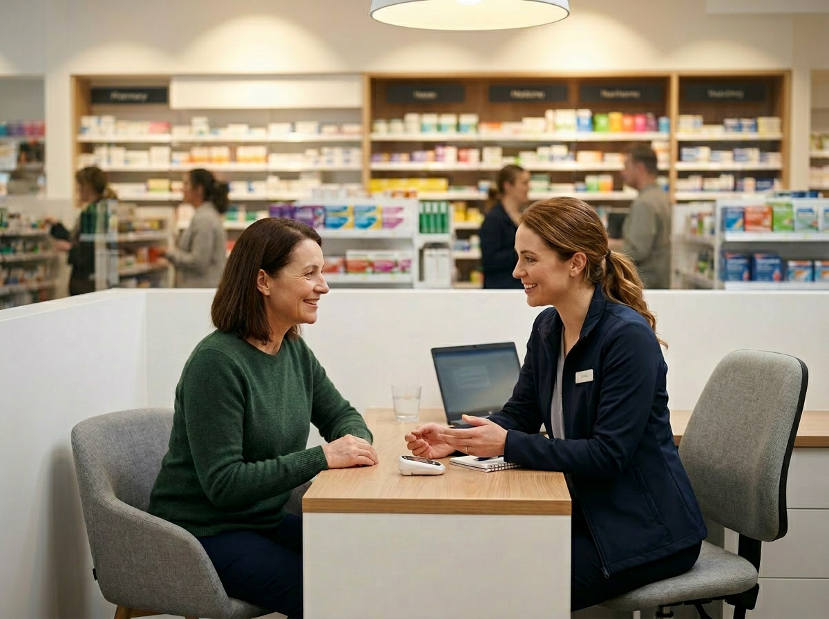 Patient consultation with physician